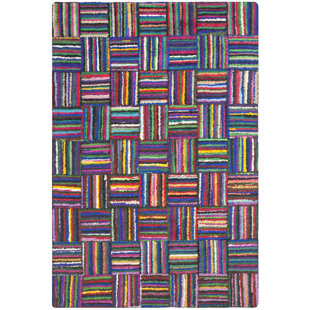 BLOOMSBURY MARKET Nantucket Hand Tufted Performance Plaid Rug