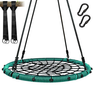 KLO KICK 40 inch Spider Swing Web/Saucer Tree Swing