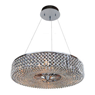 ALLEGRI BY KALCO LIGHTING Arche 9 - Light Drum Chandelier