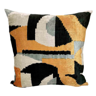 METROHOUSE DESIGNS Silk Throw Pillow