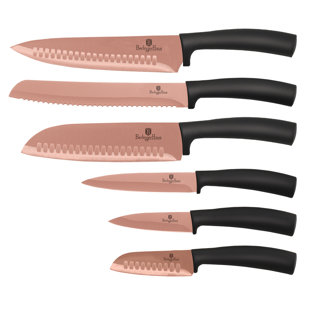 Berlinger Haus 6 Piece Stainless Steel Assorted Knife Set