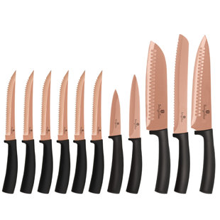 Berlinger Haus 11 Piece Stainless Steel Assorted Knife Set