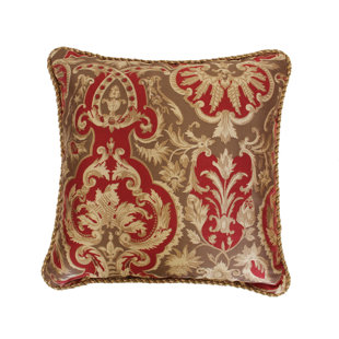 AUSTIN HORN CLASSICS Embroidered Reversible Throw Pillow