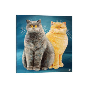 ICANVAS Teddy And Mac by Kim Haskins - Wrapped Canvas Print