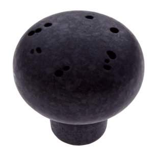 JVJ HARDWARE Oversized Bedrock 1 3/4" Diameter Round Knob
