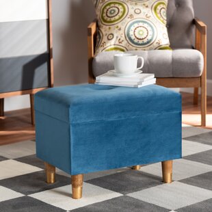 EVERLY QUINN Dain Upholstered Ottoman