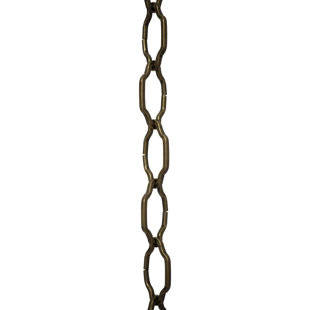 RCH SUPPLY COMPANY Cathedral Motif Lighting Fixture Chain or Chain Break (3 feet)