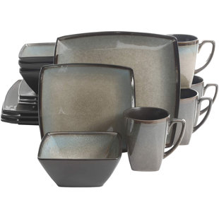 GIBSON Elite 16 Piece Dinnerware Set, Service for 4