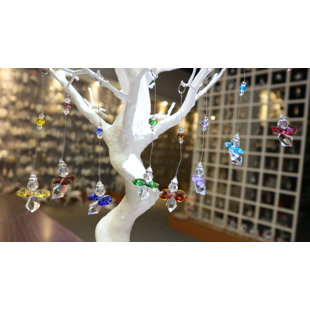 DECOR N' BEYOND Crystal No Theme Holiday Shaped Ornament (Set of 8)