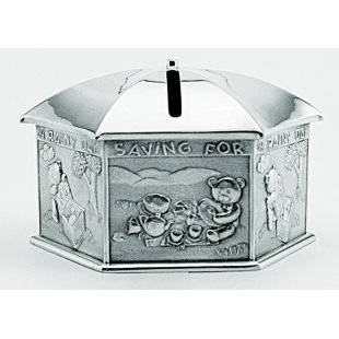 ROYAL SELANGOR Teddy Bear Picnic Piggy Bank