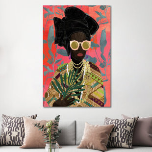 EAST URBAN HOME " Modern Turban Woman I " by Nikki Chu