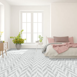 ACHIM IMPORTING CO Kate 1'' Thick 1'' W x 1'' L Vinyl