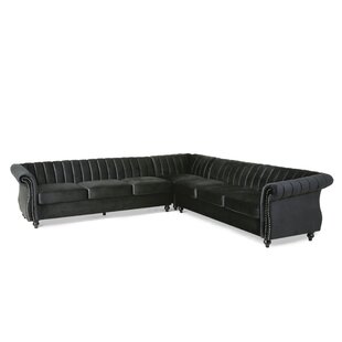 ROSDORF PARK Dahlia Velvet Sectional