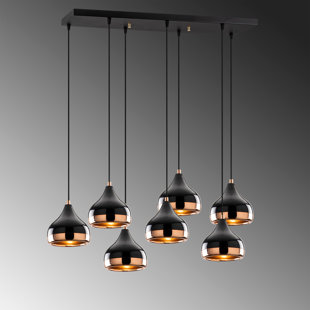 WILLISTON FORGE Prevost 7 - Light Kitchen Island Pendant