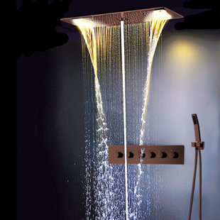 FONTANASHOWERS Complete Shower System with Rough in-Valve