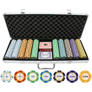 JP Commerce Clay Composite Poker Chips