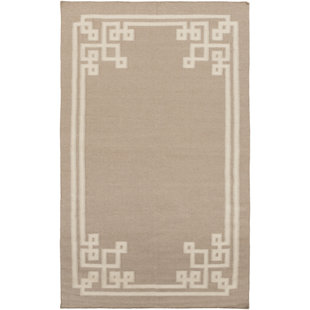 BETH LACEFIELD FOR SURYA Alameda Handmade Flatweave Wool Brown Area Rug