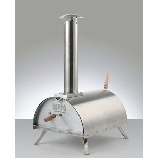 WPPO LLC Lil Luigi Stainless Steel Freestanding Wood Burning Pizza Oven