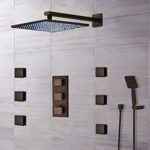 FONTANASHOWERS Complete Shower System with Rough in-Valve