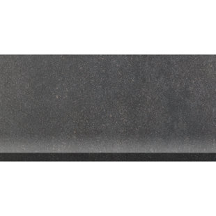 PIXL Central Station 12'' L x 6'' W Porcelain Stone Look Cove Base Tile Trim (Set of 12)