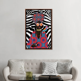 EAST URBAN HOME " Modern Turban Queen II " by Nikki Chu