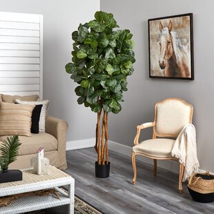 MISTANA™ Faux Fiddle Leaf Fig Tree in Pot