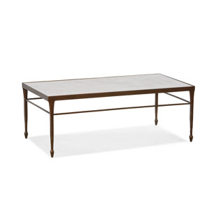 SHERRILL OCCASIONAL Calvert Glass Top Coffee Table