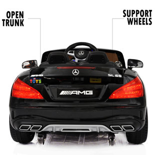 Americas Toys Project Ride On Car with Mp4 Screen, LED Wheels