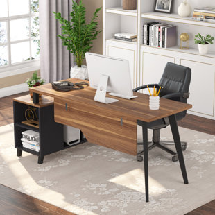 XDYZ L Shape Credenza Desk