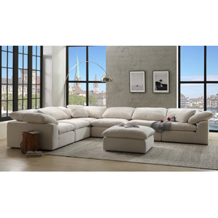 GREYLEIGH™ Claughaun 7 - Piece Upholstered Sectional