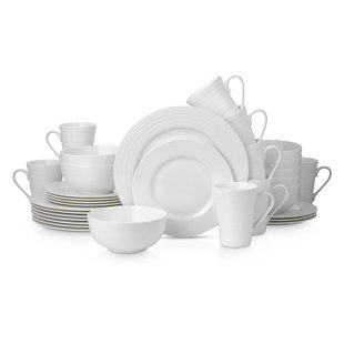Stone Lain Eleanor 32-Piece Dinnerware Set Bone China