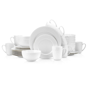 Stone Lain Alexandria 32-Piece Dinnerware Set Bone China