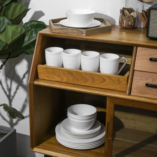 Stone Lain Ava 16-Piece Dinnerware Set Bone China