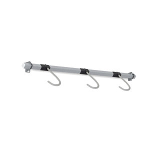 MONKEY BAR STORAGE Steel Wall Mounted Adjustable Multi-Use Bike Rack