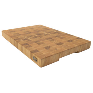 A & E MILLWORK Oak Solid Wood Cutting Board