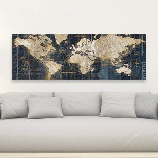 WILLISTON FORGE " Vintage World Map "