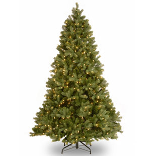 NATIONAL TREE CO. 7.5' Prelit Douglas Fir Artificial Christmas Tree with Clear Lights