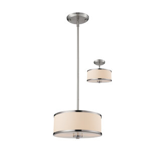 IVY BRONX Gamboa 2 - Light Brushed Nickel Unique/Statement Pendant