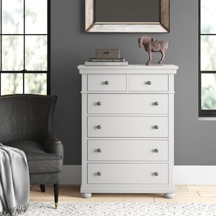 VIV + RAE™ Jadyn 5 Drawer 38" W Solid Wood Chest