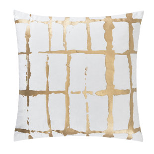 MARIE BURGOS DESIGN Oslo Abstract Velvet Throw Pillow