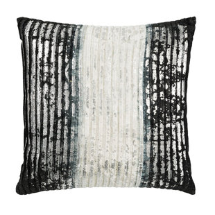 MARIE BURGOS DESIGN Milo Square Velvet Pillow Cover & Insert