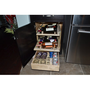 INTERIOR CABINET SOLUTIONS Wood Pull Out Drawer