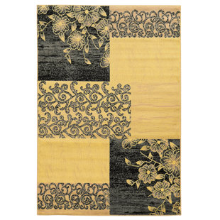 LINON RUGS Elegance Cream Rug
