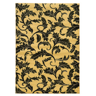 LINON RUGS Elegance Green Rug