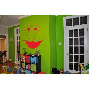 STICKALZ Elmo Sesame Street Wall Decal