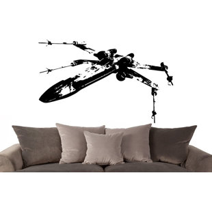 STICKALZ X-Wing Starfighter Star Wars Wall Decal