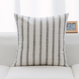 PETERBOROUGH HOME Michael Penney Striped Linen Throw Pillow (Set of 2)