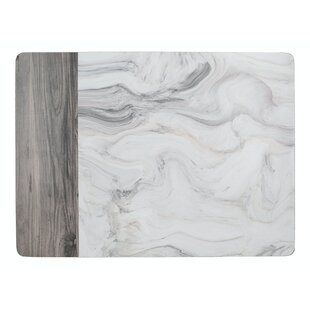 Creative Tops Marble Effect Cork Backed Placemats (Set of 6)