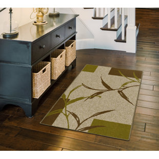 BRUMLOW MILLS Kazumi Floral Tufted Sage/Cream Area Rug