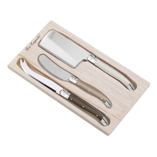 LOU LAGUIOLE 3-tlg. Käsemesser-Set